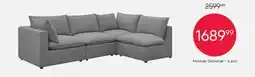 Meubles RD Pedneault - Modular Sectional - 4 pcs offer