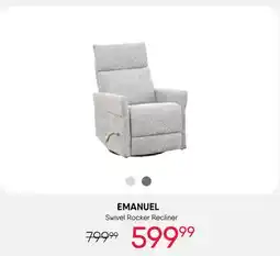 Meubles RD Emanuel - Swivel Rocker Recliner offer