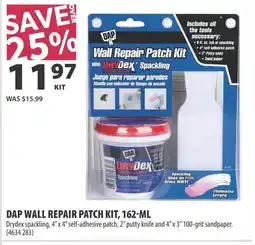 Co-op Dap wall repair patch kit, 162-ml offer