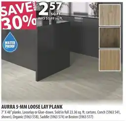 Co-op Aurra 5-mm loose lay plank offer
