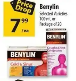 Co-op Benylin offer