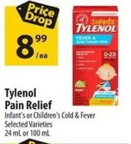 Co-op Tylenol Pain Relief offer