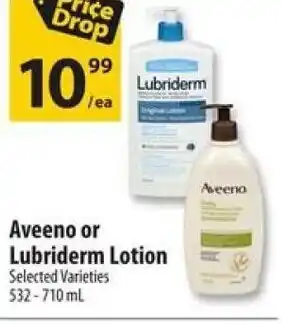 Co-op Aveeno or Lubriderm Lotion offer