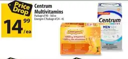 Co-op Centrum Multivitamins offer