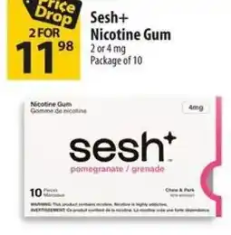 Co-op Sesh+ Nicotine Gum offer