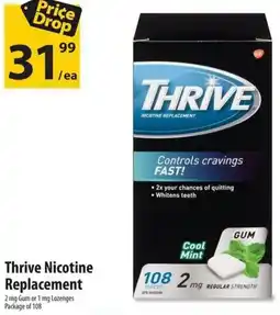 Co-op Thrive Nicotine Replacement offer