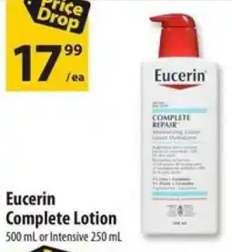 Co-op Eucerin Complete Lotion offer