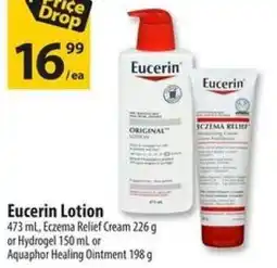 Co-op Eucerin Lotion offer