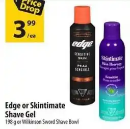 Co-op Edge or Skintimate Shave Gel offer