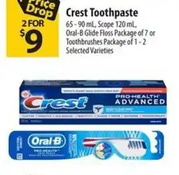 Co-op Crest Toothpaste offer