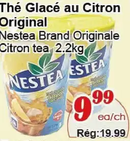 Marche C&T Nestea Brand Originale Citron tea offer