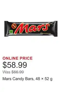 Costco Mars Candy Bars, 48 × offer