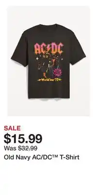 Old Navy Old Navy AC/DC T-Shirt offer
