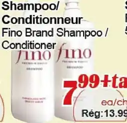 Marche C&T Fino brand shampoo/conditioner offer