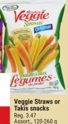 Giant Tiger Veggie Straws offer