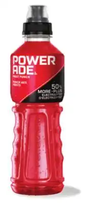 Giant Tiger POWERADE beverages offer