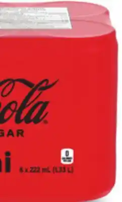 Giant Tiger Coca-Cola beverages offer