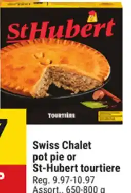 Giant Tiger St-Hubert tourtiere offer