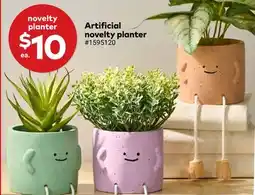 Giant Tiger Artificial novelty planter offer