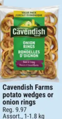 Giant Tiger Cavendish Farms onion rings offer
