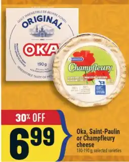 Marché Adonis Oka, Saint-Paulin or Champfleury cheese offer