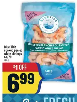 Marché Adonis Blue Tide cooked peeled white shrimps 61/70 offer
