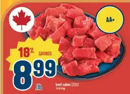 Marché Adonis Beef cubes Halal offer