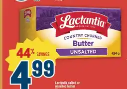 Marché Adonis Lactantia salted or unsalted butter offer