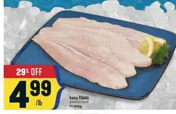 Marché Adonis Basa fillets offer