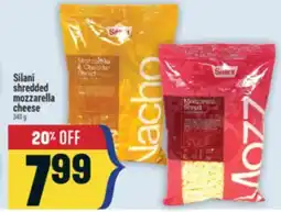 Marché Adonis SILANI SHREDDED MOZZARELLA CHEESE offer