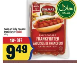 Marché Adonis Solmaz fully cooked frankfurter offer