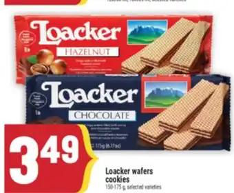 Marché Adonis Loacker wafers cookies offer