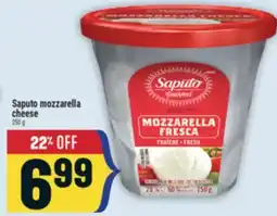 Marché Adonis Saputo mozzarella cheese offer