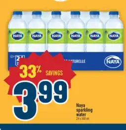 Marché Adonis Naya sparkling water offer
