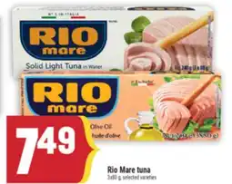 Marché Adonis Rio Mare tuna offer