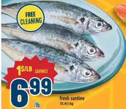 Marché Adonis fresh sardine offer