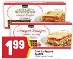 Marché Adonis Selection lasagna noodles offer
