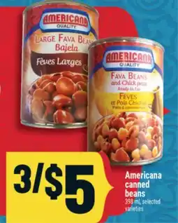 Marché Adonis Americana canned beans offer