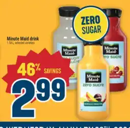 Marché Adonis MinuteMaid drink offer