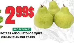 Marches Tau POIRES ANJOU BIOLOGIQUES offer