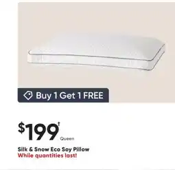 Dormez Vous Silk & Snow Eco Soy Pillow offer