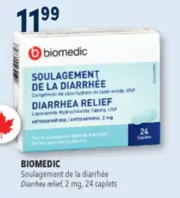 Familiprix BIOMEDIC Diarrhea relief offer