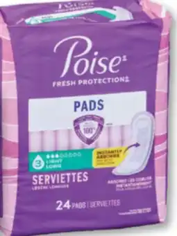 Familiprix POISE Pads or liners selected sizes offer