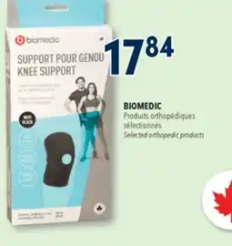 Familiprix BIOMEDIC, Selected orthopedic products offer