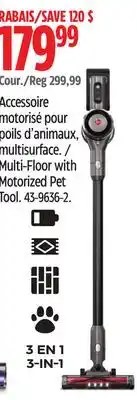 Canadian Tire Multi-Floor with Motorized Pet Tool offer