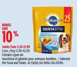 Canadian Tire Selected Pet Food and Treats offer