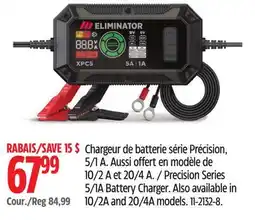 Canadian Tire MotoMaster Precision Series 5/1A Battery Charger offer