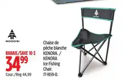 Canadian Tire Woods KENORA Ice Fishing Chair offer