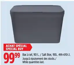 Canadian Tire Salt Box, 90L offer