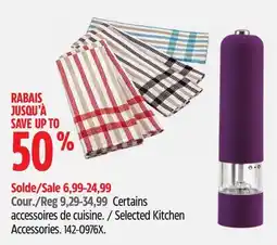 Canadian Tire Selected Kitchen Accessories offer